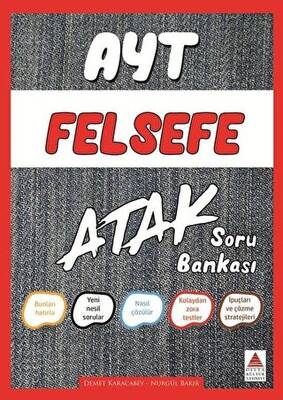 Delta Kültür Yayınevi AYT Felsefe Grubu Atak Soru Bankası - 1