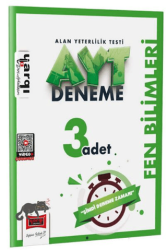 AYT Fen Bilimleri 3 Deneme Sınavı - Yargı Yayınevi