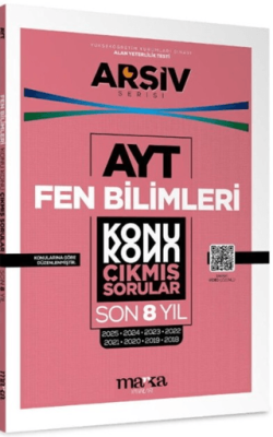 AYT Fen Bilimleri Çıkmış Sorular Konu Konu Son 8 Yıl Tıpkı Basım Arşiv Serisi - 1