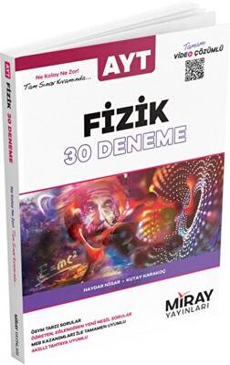 Miray Yayınları AYT Fizik 30 Deneme - 1