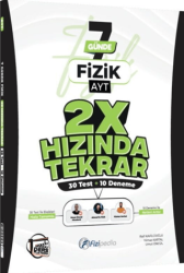 AYT Fizik 7 Günde 2X Hızında Tekrar Deneme - Fizipedia Yayınları