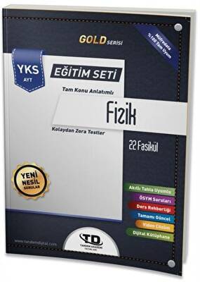 Tandem Yayınları AYT Gold Serisi Fizik 22 Fasikül Eğitim Seti - 1