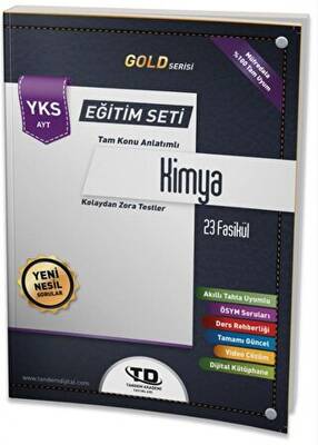 Tandem Yayınları AYT Gold Serisi Kimya 23 Fasikül Eğitim Seti - 1