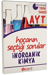 Dahi Adam Yayıncılık AYT Hocanın Seçtiği Sorular İnorganik Kimya Soru Bankası - Dahi Adam Yayıncılık