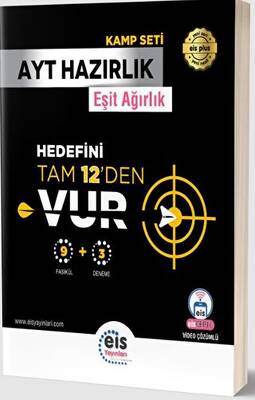 Eis Yayınları AYT Kamp Kitabı 9 Fasikül 3 AYT Denemesi - 1