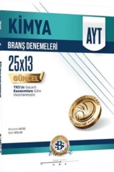 AYT Kimya 25 x 13 Branş Denemeleri - Bilgi Sarmal Yayınları