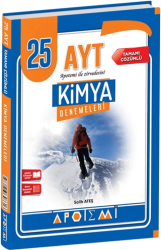 AYT Kimya 25`li Deneme - Apotemi Yayınları