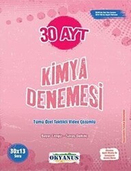 Okyanus Yayınları AYT Kimya 30 Denemesi - Okyanus Yayınları