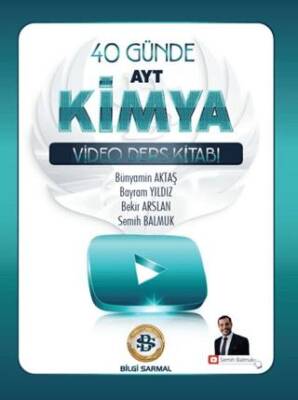 AYT Kimya 40 Günde Video Ders Kitabı - 1