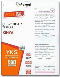 Pergel Yayınları AYT Kimya Çek Kopar Testler - Pergel Yayınları