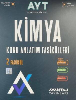 AYT Kimya Konu Anlatım Fasikülleri 2 Fasikül - 1