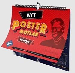 AYT Kimya Poster Notlar - KR Akademi Yayınları