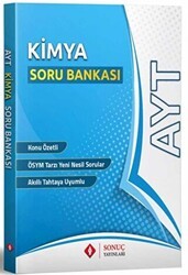 Sonuç Yayınları AYT Kimya Soru Bankası - Sonuç Yayınları