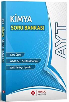 Sonuç Yayınları AYT Kimya Soru Bankası - 1