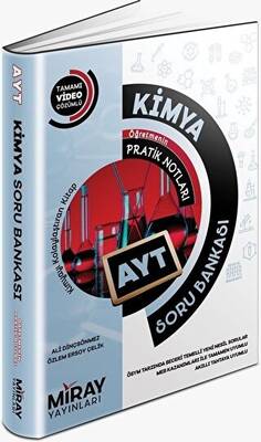Miray Yayınları AYT Kimya Tamamı Video Çözümlü Soru Bankası - 1