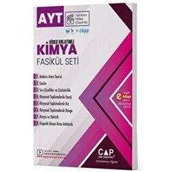 AYT Kimya Video Anlatımlı Fasikül Seti - Çap Yayınları