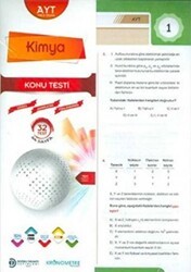 Doğru Orantı Yayınları AYT Kimya Yaprak Test - Doğru Orantı Yayınları