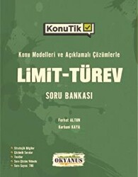 Okyanus Yayınları AYT KonuTik Limit - Türev Soru Bankası - Okyanus Yayınları
