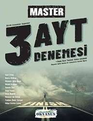 AYT Master 3 Deneme - Okyanus Yayınları