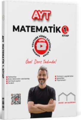 AYT Matematik 1. Kitap Tamamı Çözümlü Soru Bankası - 1