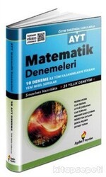 Aydın Yayınları AYT Matematik 10 Deneme - Aydın Yayınları