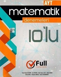 AYT Matematik 10`lu Denemeleri - Full Matematik Yayınları