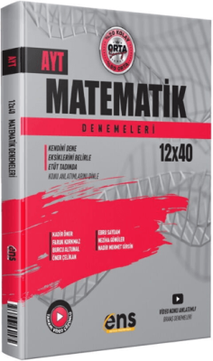 AYT Matematik 12 x 40 Denemeleri - 1