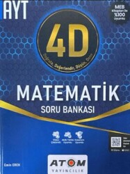 AYT Matematik 4D Soru Bankası - Atom Yayıncılık