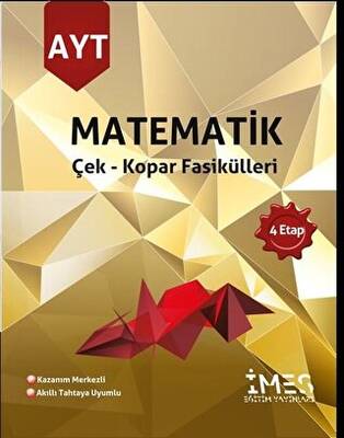 İMES Eğitim Yayınları AYT Matematik Çek - Kopar Fasikülleri 4 Etap - 1