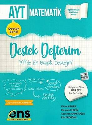 ENS Yayınları AYT Matematik Destek Defterim - 1