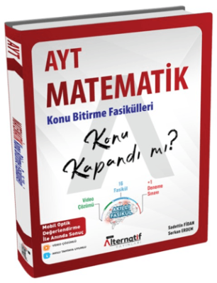 AYT Matematik Konu Kapandı mı? Konu Bitirme Fasikülleri - 1