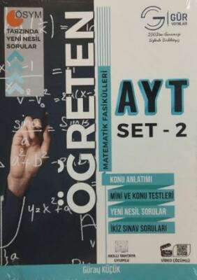 Gür Yayınları AYT Matematik Öğreten Set 2 - 1