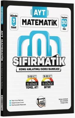 AYT Matematik Sıfırmatik Konu Anlatımlı Soru Bankası - 1