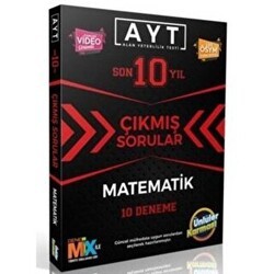 Ünlüler Karması AYT Matematik Son 10 Yıl Çıkmış Sorular 10 Deneme - 1
