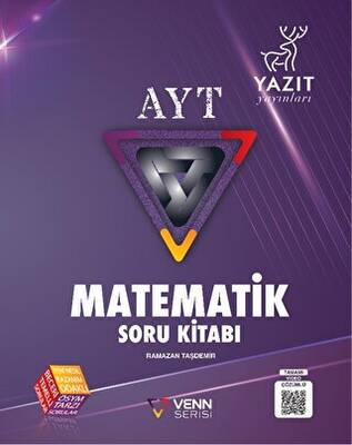 Yazıt Yayıncılık AYT Matematik Soru Kitabı Venn Serisi - 1