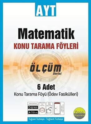 Pano Yayınevi AYT Matematik Tarama Föyleri - 1