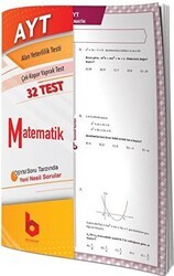 Basamak Yayınları AYT Matematik Temel Yeterlilik Çek Kopar Yaprak Test - Basamak Yayınları