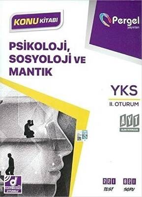 Pergel Yayınları AYT Psikoloji - Sosyoloji - Mantık Konu Anlatım - 1