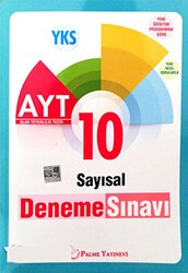 AYT Sayısal 10 Deneme Sınavı - Palme Yayınları