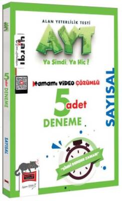 AYT Sayısal Tamamı Video Çözümlü 5 Deneme - 1
