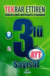 Yayın Denizi Yayınları AYT Sayısal Tekrar Ettiren 3`lü Deneme - Yayın Denizi Yayınları