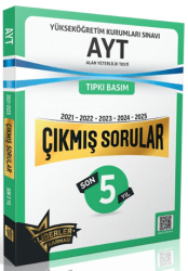 AYT Son 5 Yıl Çıkmış Sorular 2021-2025 - Liderler Karması Yayınları