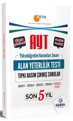AYT Son 5 Yıl Tıpkı Basım Çıkmış Soru Kitapçıkları - 1