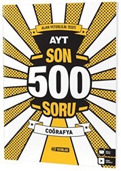 AYT Son 500 Soru Coğrafya - Hız Yayınları