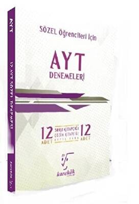 Karekök Yayıncılık AYT Sözel 12`li Deneme Sınavı - 1