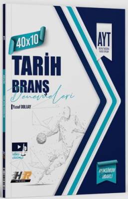 Hız ve Renk Yayınları AYT Tarih 40x10 Deneme - 1
