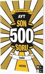 AYT Tarih Son 500 Soru - Hız Yayınları