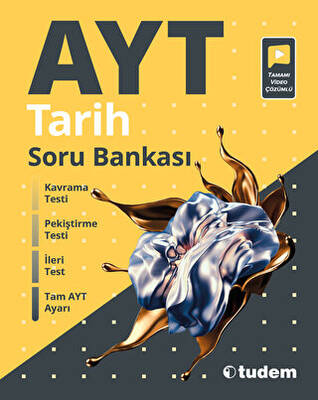 Tudem Yayınları - Bayilik AYT Tarih Soru Bankası - 1