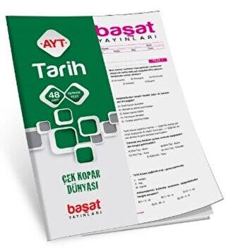 Başat Yayınları AYT Tarih Yaprak Test - 1