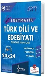 Bilinçsel Yayınları AYT Testmatik Türk Dili Ve Edebiyatı Deneme Sınavları - Bilinçsel Yayınları